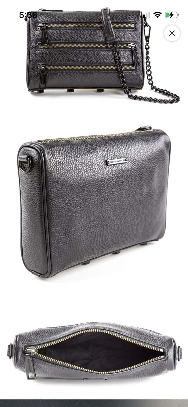 Rebecca Minkoff Mini M.A.C. Crossbody Bag Black